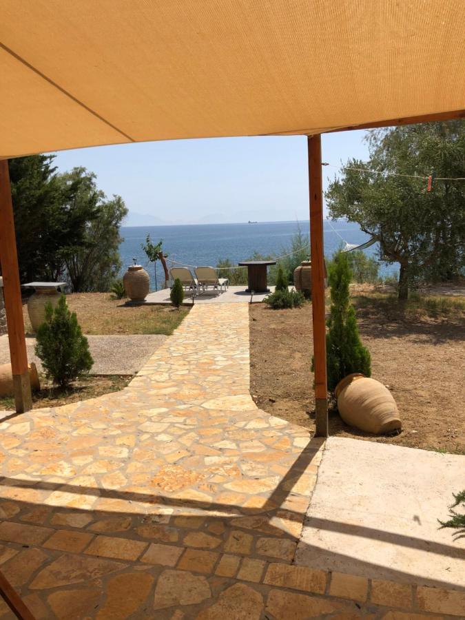 Seafront Studio With Direct Beach Access Koroni  Bagian luar foto